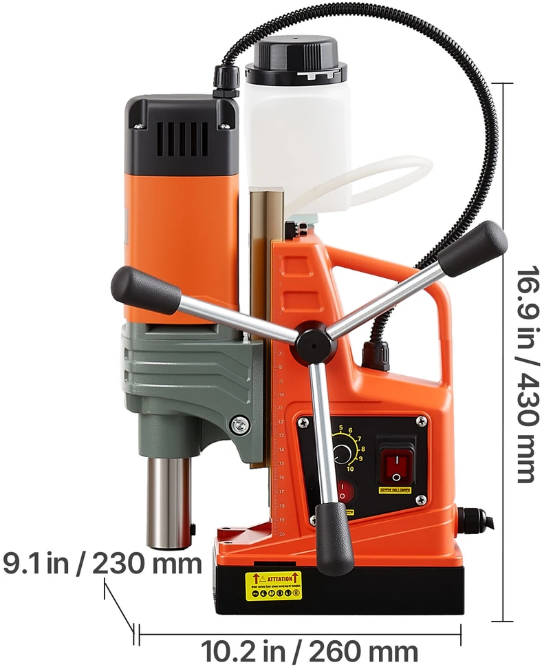 VEVOR Magnetinė gręžimo mašina 1350W 50mm skersmuo