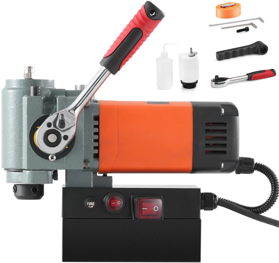 VEVOR Magnetinė gręžimo mašina 1300 W žemo profilio