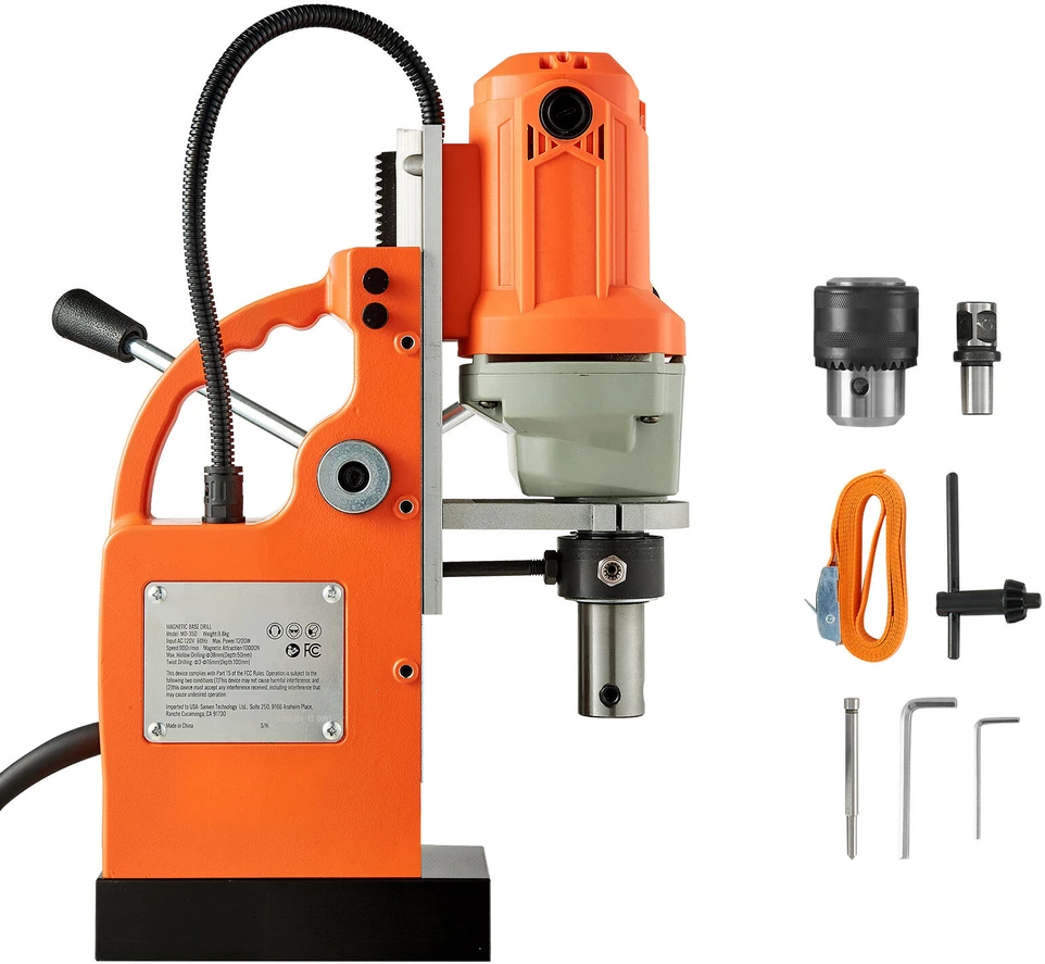 VEVOR Magnetinė gręžimo mašina 1200 W, 38 mm, 900 aps./min.