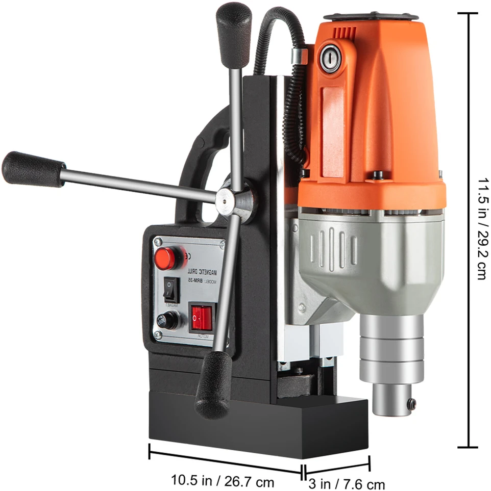 VEVOR Magnetinė gręžimo mašina 220V-240V 980W