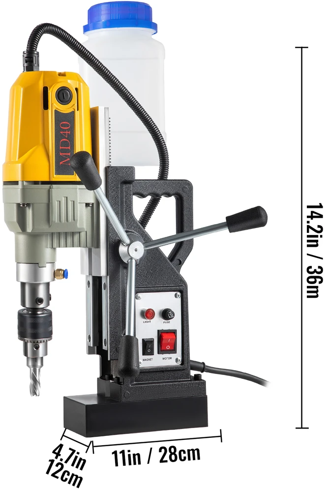 VEVOR Magnetinė gręžimo mašina 1100W, 1.57 cm