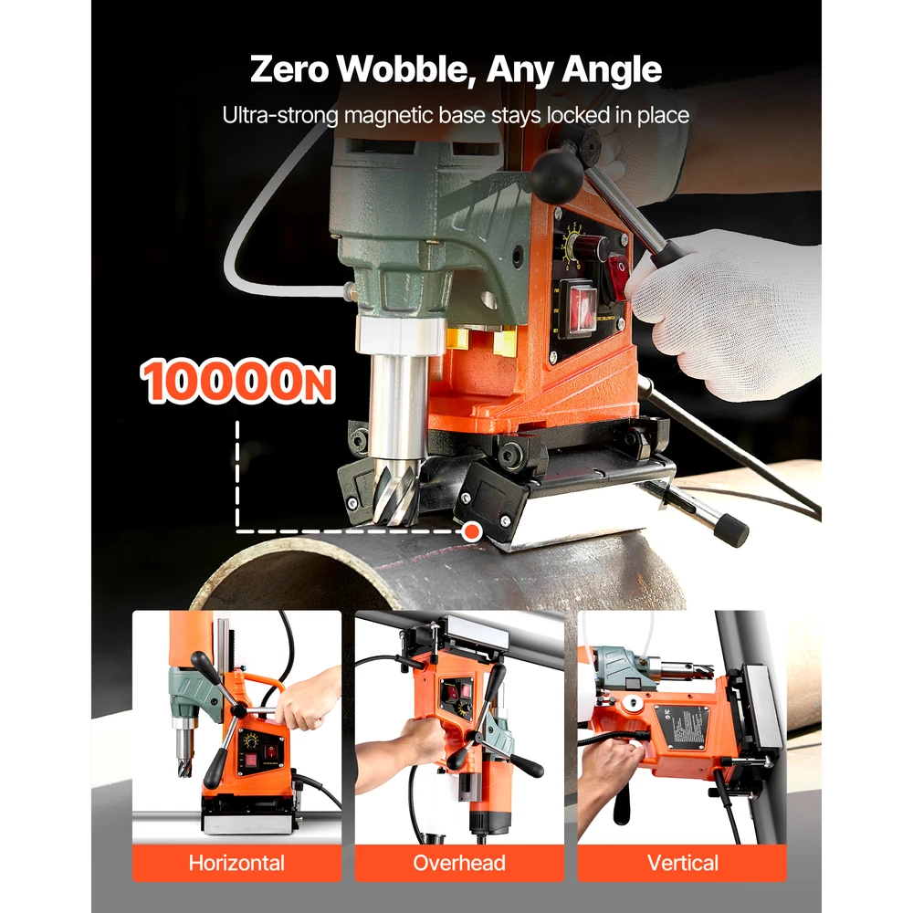 VEVOR magnetinis gręžimo presas 1400 W 0-850 APS