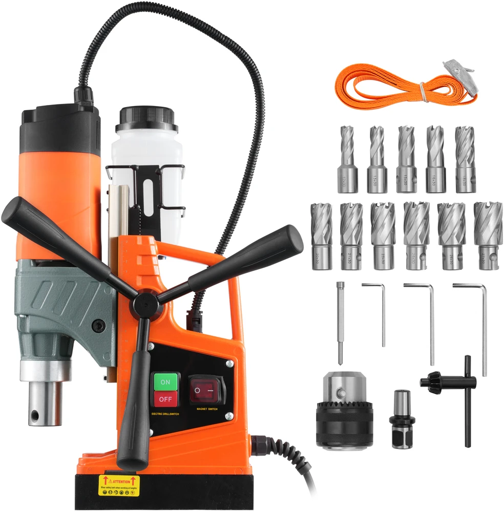 VEVOR Magnetinė gręžimo mašina 1450W 12500N 850 aps./min.