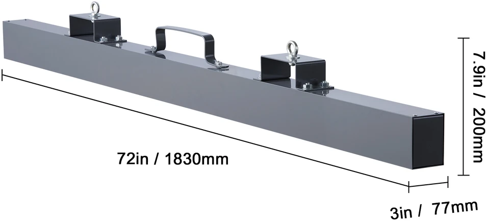 VEVOR Pakabinamas magnetinis surinktuvas nagams ir metalo dalelėms