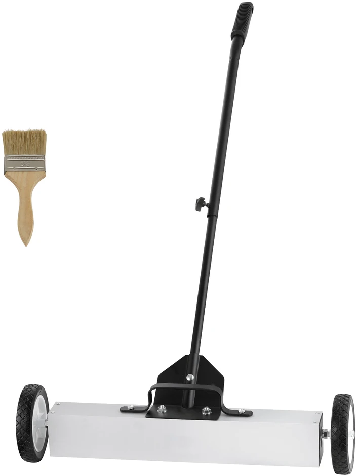 VEVOR 50 lb ritinėjamas magnetinis valytuvas su ratais