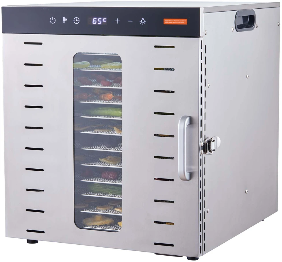 VEVOR 10 padėklų maisto džiovintuvas 1000W