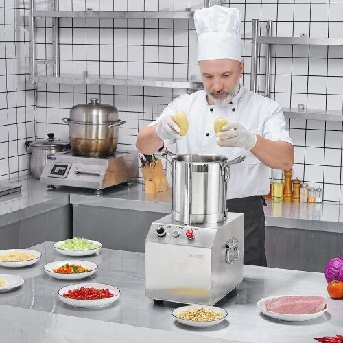 VEVOR 4L maisto smulkintuvas ir daržovių pjaustytuvas
