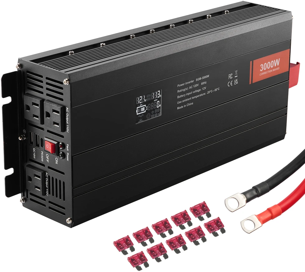 VEVOR Modifikuotos sinusoidės bangos keitiklis 3000W