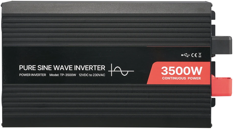 VEVOR 3500W galios keitiklis, 12V DC iki 230V AC