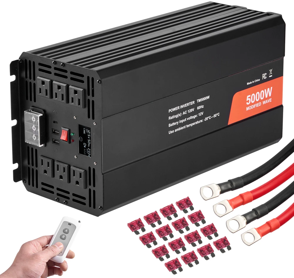 VEVOR Modifikuoto sinusinio signalo keitiklis 5000W