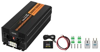 VEVOR 5000w 24v 230v grynųjų sinusų inverteris
