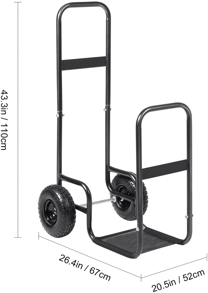 VEVOR Malkų vežimėlis su 113.4kg apkrova