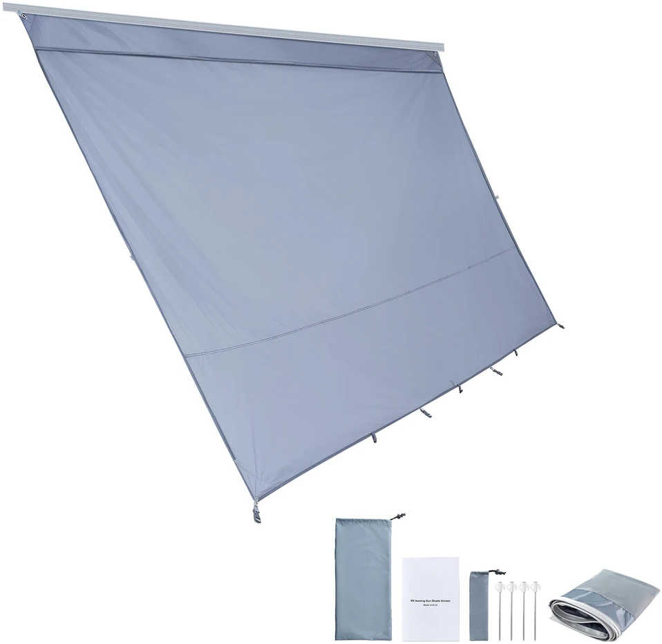 VEVOR Kemperinės markizės saulės užuolaida 2 x 3.7 m