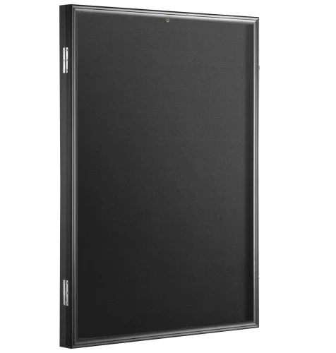 Vevor Marškinėlių ekspozicinis rėmas, 59,2x79,2x3,8 cm, juodas, medinis (Ekspozicinė prekė)