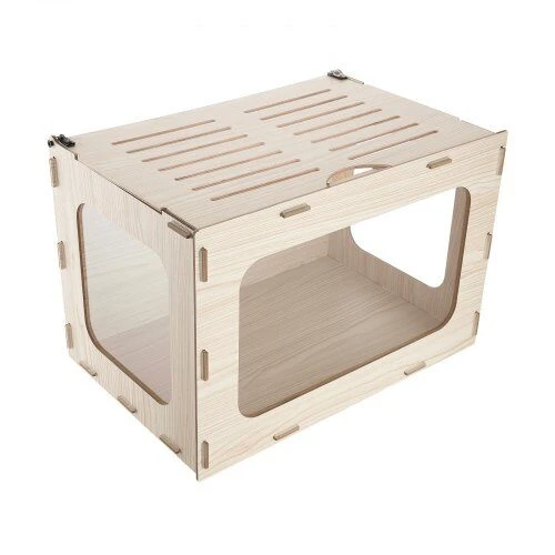 Medinis žiurkėnų narvas VEVOR HP-CS001, 605 x 405 x 405 mm