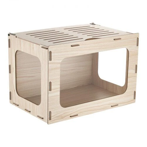Medinis žiurkėnų narvas VEVOR HP-CS001, 605 x 405 x 405 mm