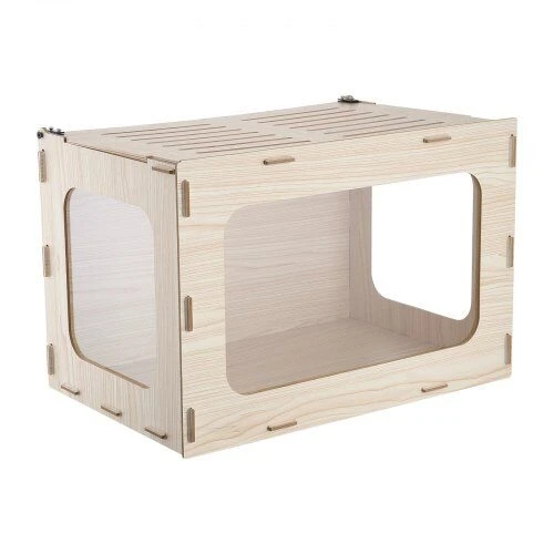 Medinis žiurkėnų narvas VEVOR HP-CS001, 605 x 405 x 405 mm