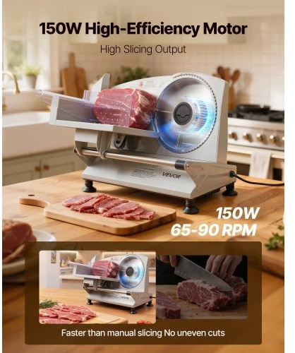 Vevor Elektrinė mėsmalė su 170 mm ašmenimis