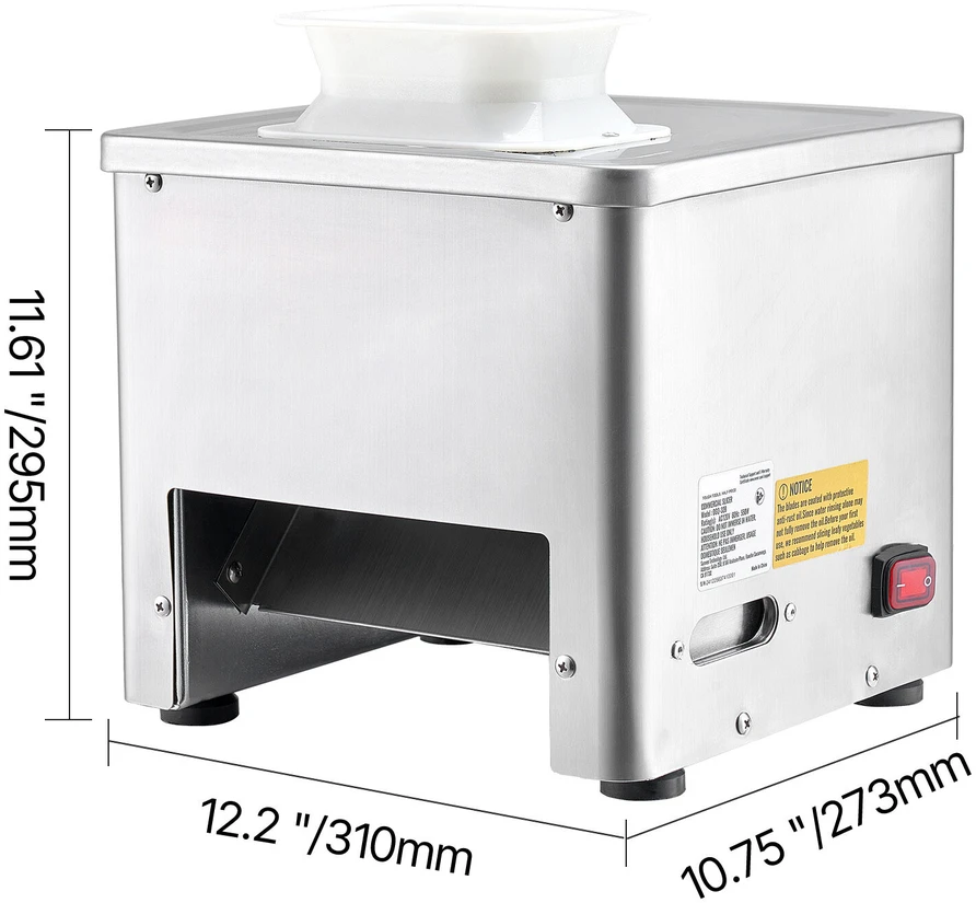 VEVOR 550W elektrinis mėsos pjaustytuvas