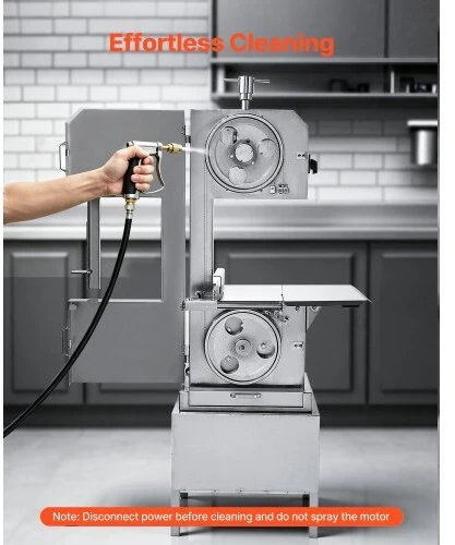 VEVOR 2200W elektrinis kaulų pjovimo įrenginys iš nerūdijančio plieno