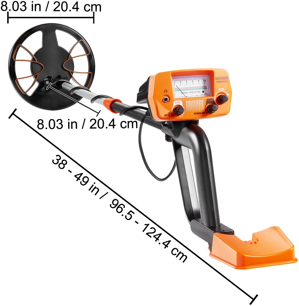 VEVOR Metalo detektorius su IP68 apsauga