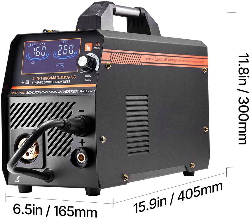 VEVOR MIG suvirinimo aparatas 160A 4-in-1