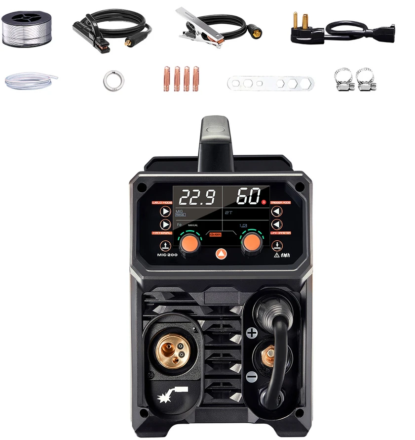 VEVOR MIG suvirinimo aparatas 200A 4-in-1