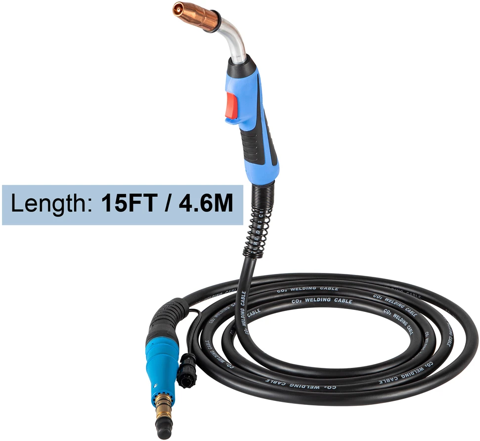 VEVOR Mig suvirinimo degiklis 250 A 4.6 m