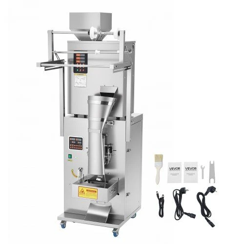 Automatinė birių produktų pakavimo ir sandarinimo mašina VEVOR SBF-500-V2, 10–500g