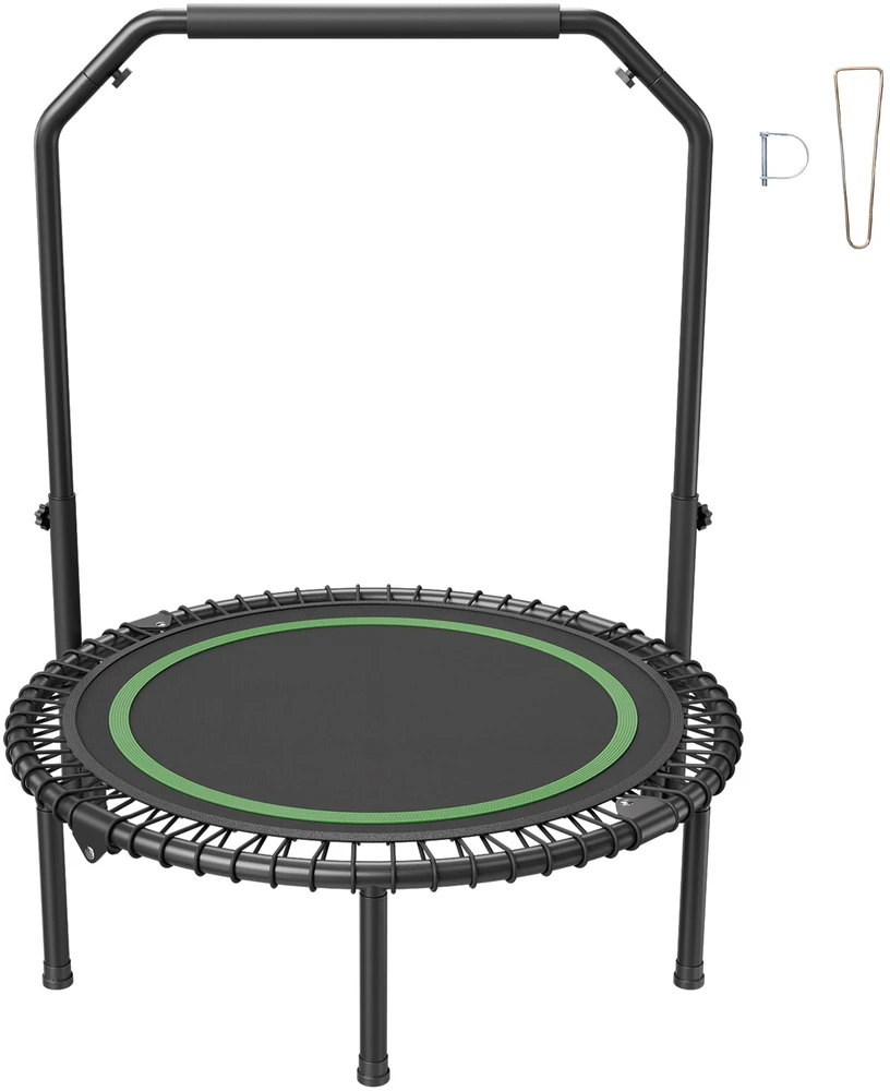 VEVOR 40" sulankstomas mini fitneso batutas su rankena