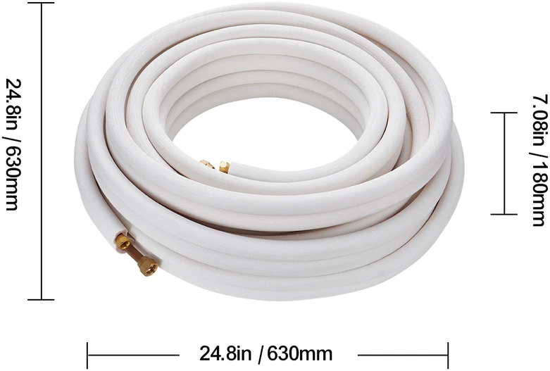 VEVOR mini skirstytuvo linijos rinkinys 15240 mm