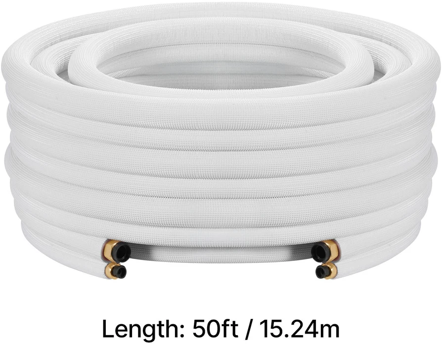 VEVOR 15,2 m mini split linijos komplektas