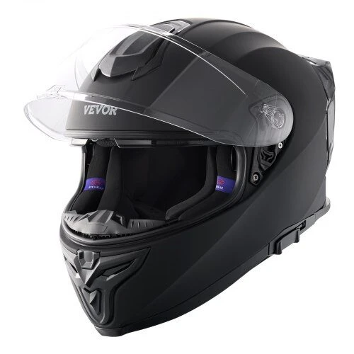VEVOR Pilno veido motociklininko šalmas su „Bluetooth“ lizdu