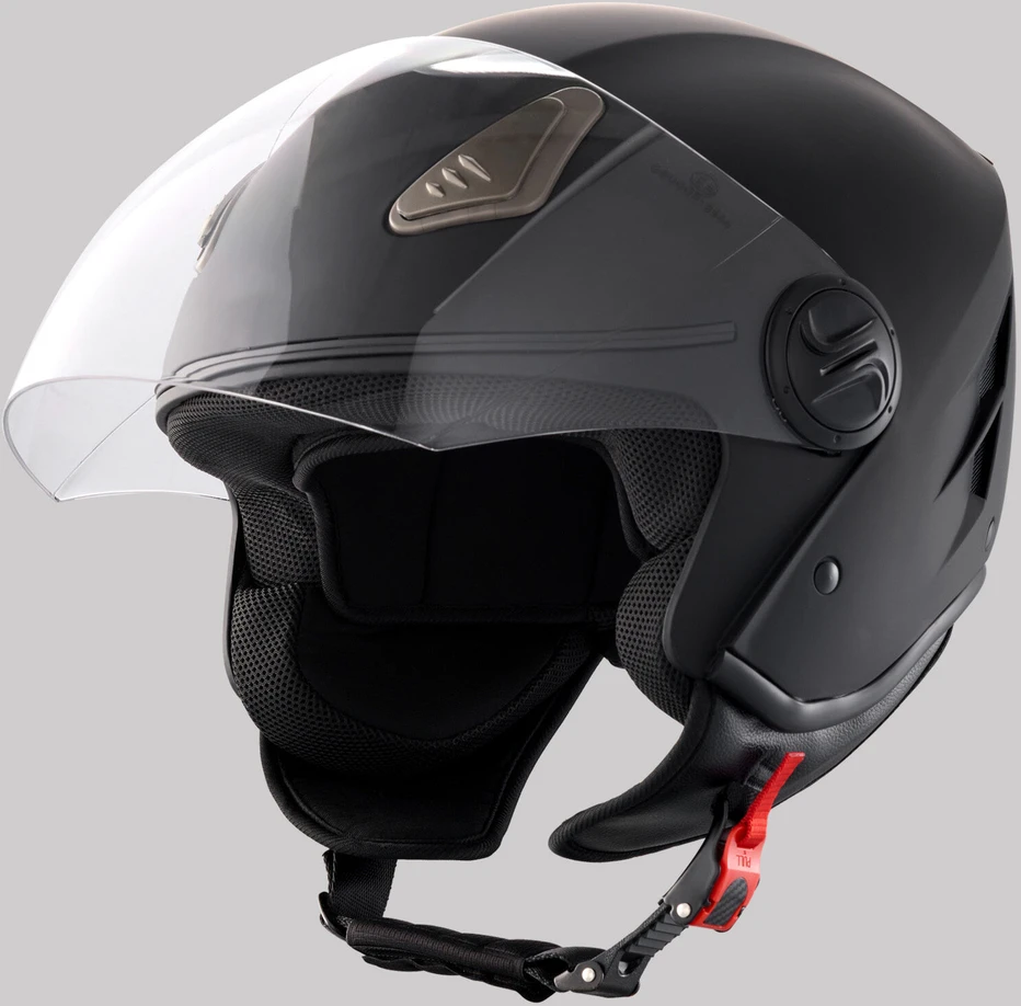 VEVOR 3/4 motociklininko šalmas su „Bluetooth“ lizdu