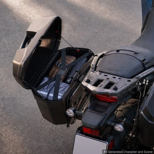 Motociklo šoninių dėžių komplektas VEVOR V-36, 46 l