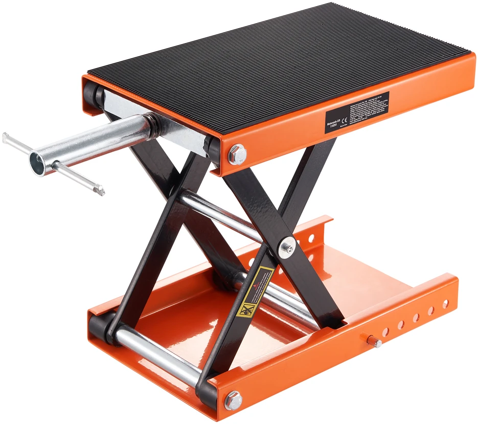 VEVOR Motociklų žirklinis keltuvas 500 kg plataus stovo