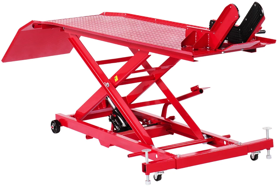 VEVOR Hidraulinis motociklų keltuvas 450 kg iki 787 mm