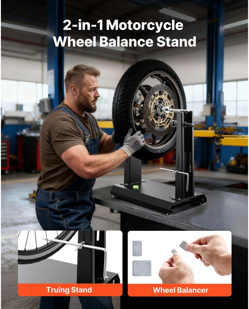 VEVOR Motociklų rato balansavimo stovas 40 kg