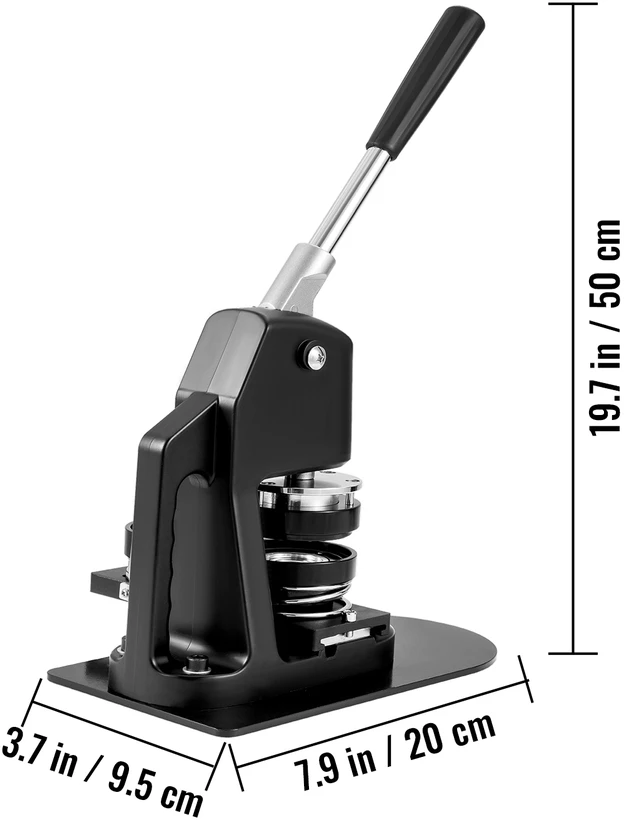 VEVOR Ženkliukų gamybos aparatas, 32+58 mm rinkinys