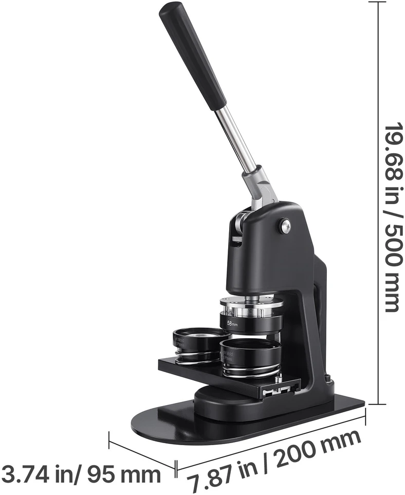 VEVOR 3-in-1 ženklelių gaminimo mašina