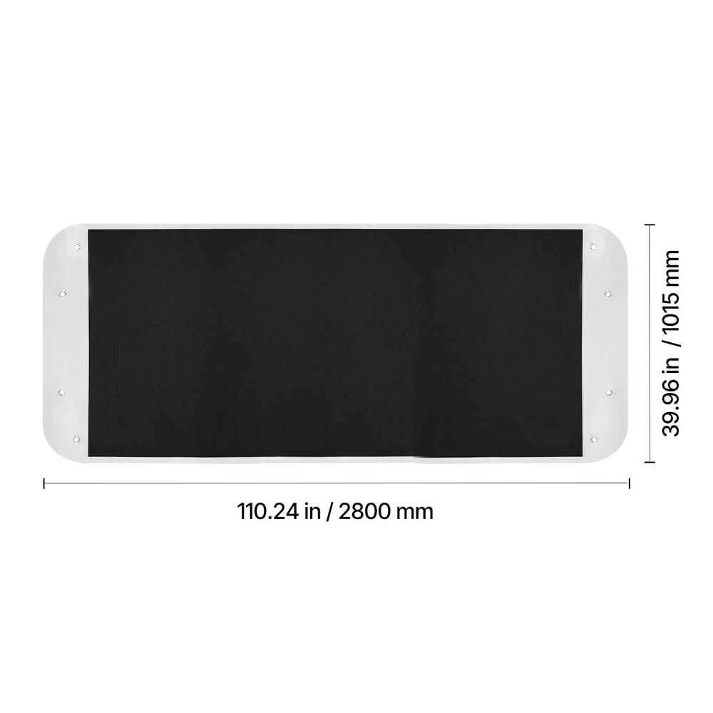 VEVOR Sodo tempimo rogės 280 x 101,5 cm 725 kg