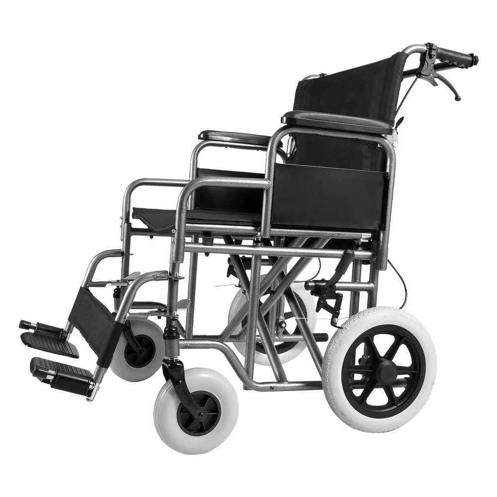 VEVOR Sulankstoma plieninė neįgaliojo vežimėlis 61 cm
