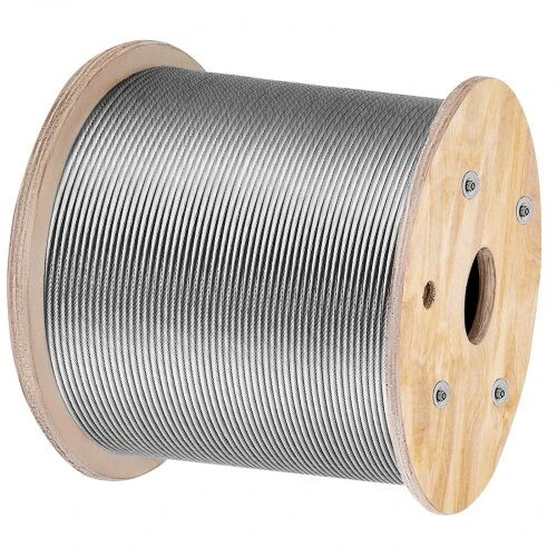 VEVOR T316 nerūdijančio plieno kabelis 3/16"x 305 m
