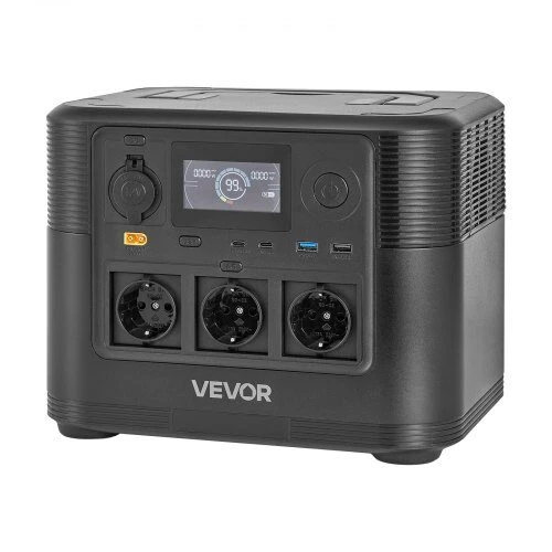 VEVOR Nešiojama saulės stotelė 1800W, 1008Wh
