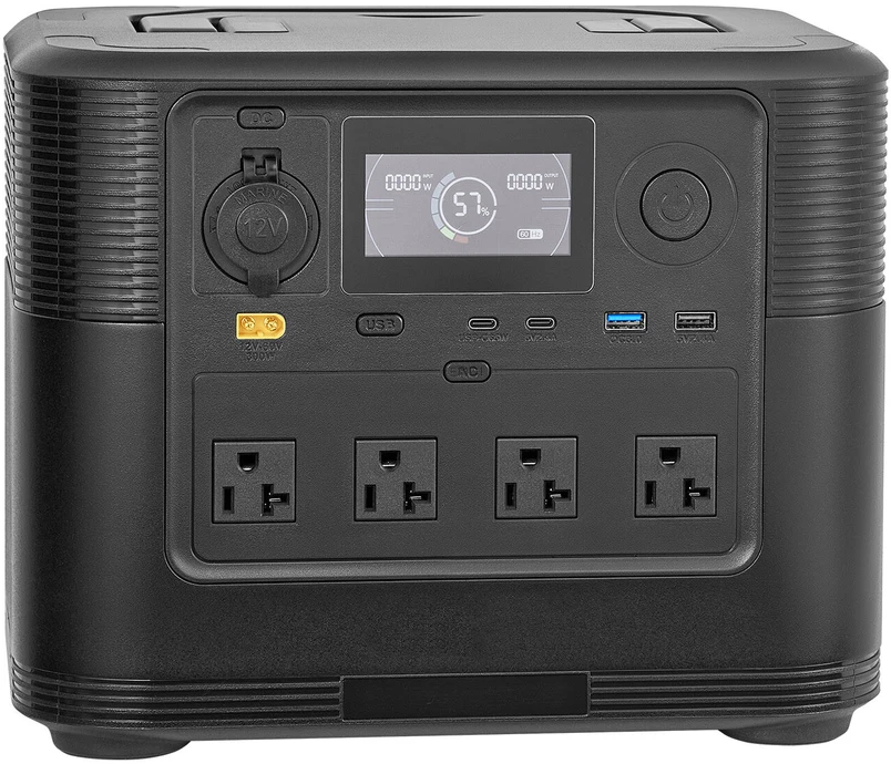 VEVOR Nešiojama saulės stotelė 1800W, 1008Wh