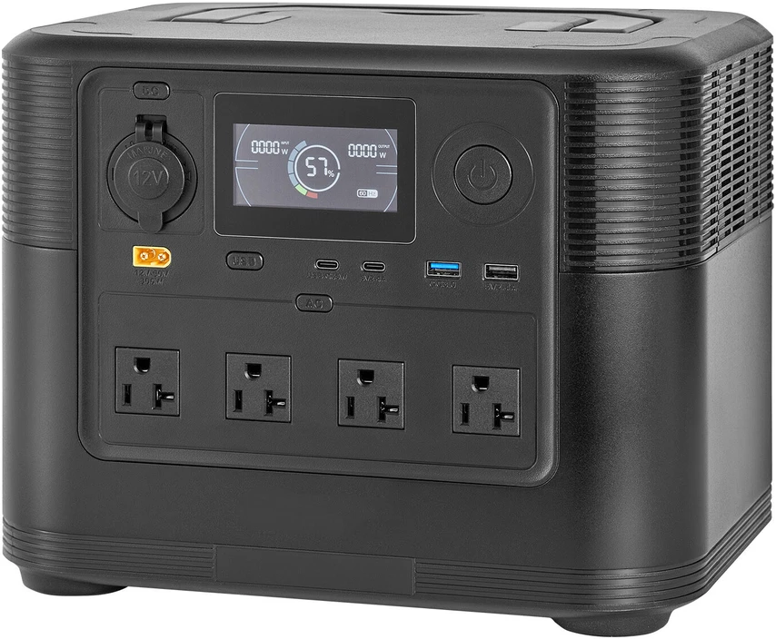 VEVOR Nešiojama saulės stotelė 1800W, 1008Wh