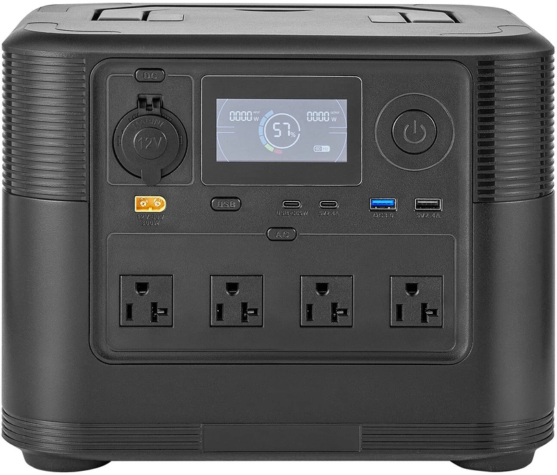 VEVOR Nešiojama saulės stotelė 1800W, 1008Wh