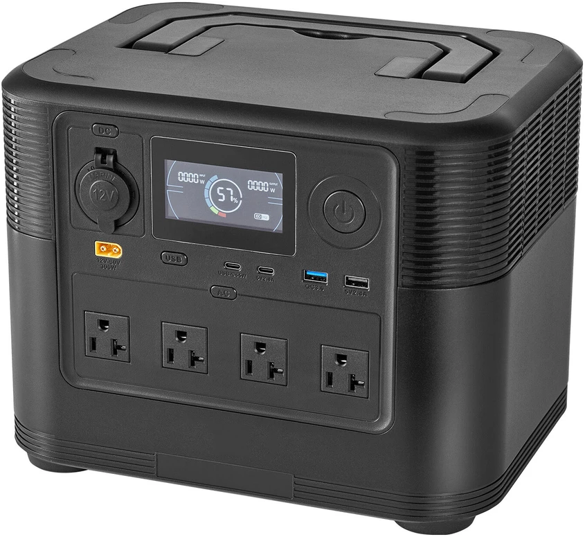 VEVOR Nešiojama saulės stotelė 1800W, 1008Wh