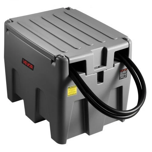 VEVOR Nešiojama dyzelino talpa 220 l su 12V siurbliu