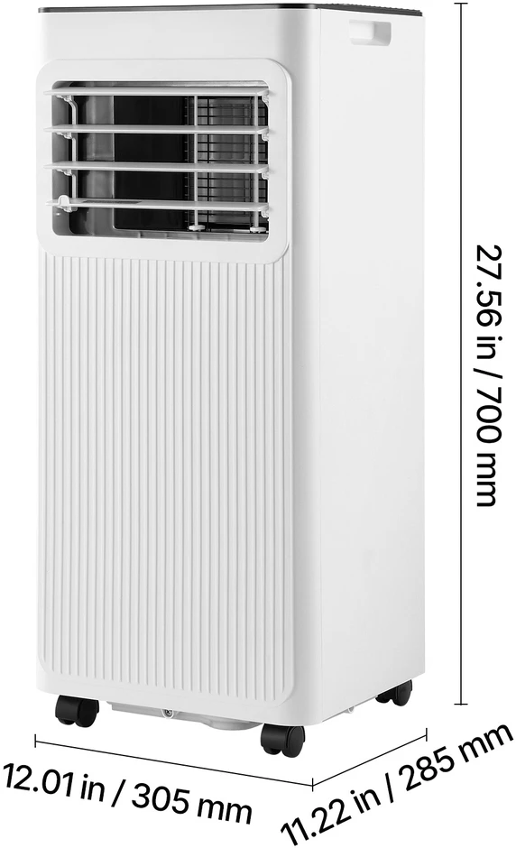 VEVOR Nešiojamas oro kondicionierius 2kW, 3-in-1